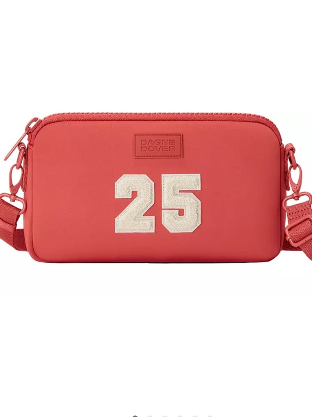 Dagne Dover Nora Crossbody Bag in Rhubarb